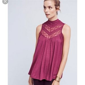 Anthropologie Deletta Top